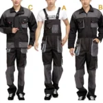 Hommes Multi poches Outillage Costume Salopette Maintenance Combinaisons Réparateur Uniformes Bretelles Pantalon De Travail Plus La Taille S 4XL | Souhaiter